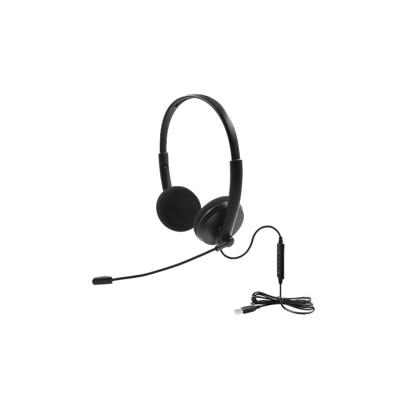 CUFFIA CON MICROFONO AC300 USB