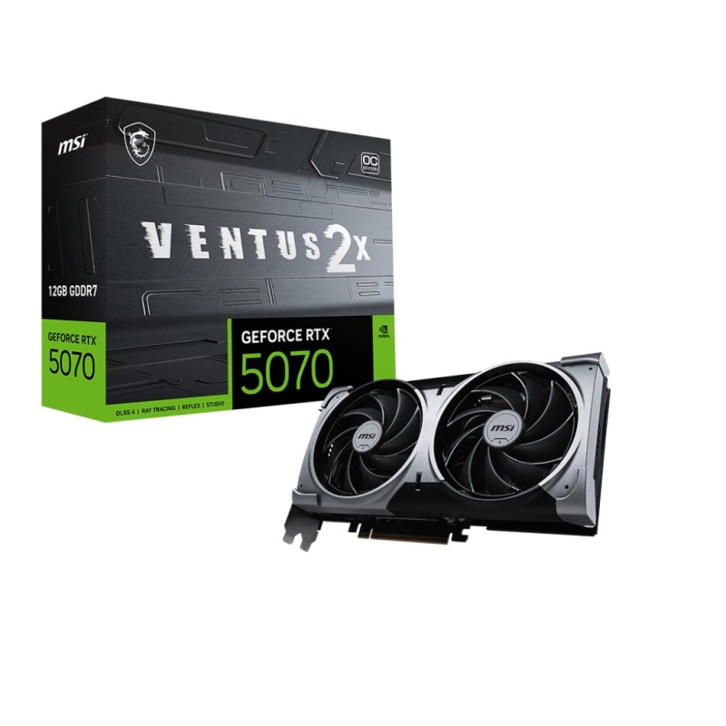 SCHEDA VIDEO GEFORCE RTX 5070 VENTUS 2X OC 12 GB V532-003R