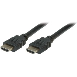 CAVO HDMI+ETHERNET 4K 3MT MM BK 3840x2160 60Hz HDR