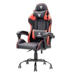 SEDIA RHOMBUS PF10 GAMING CHAIR - PVC - NERAROSSA ITCGPF10BR