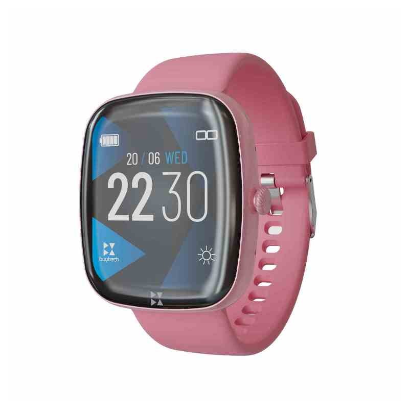 SMARTWATCH BUYTECH BY-GAMMA-PK CASSA ROSA CINTURINO SILICONE