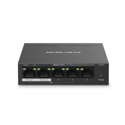 SWITCH DESKTOP MS105GP UNMANGED POE 5P GIGABIT 4 POE+ FINO 65W