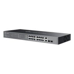 SWITCH 20P GB EASY MANAGED OMADA 16P POE+ 16XGB 2XSFP PORT SDN CNTRL