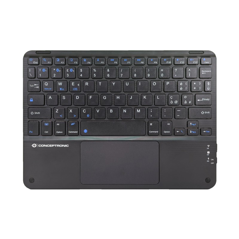 TASTIERA TOBIN01BIT BLUETOOTH CON TOUCH PAD - NERA