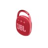 CASSA MINI SPEAKER CLIP 4 RED ALTOPARLANTE PORTATILE BLUETOOTH ROSSO