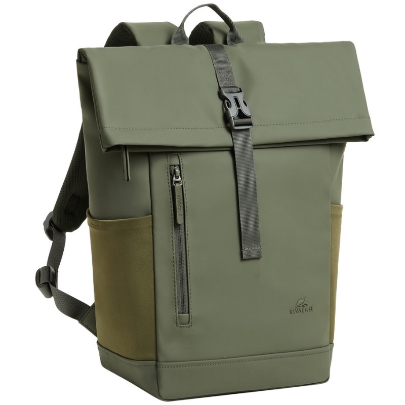 BORSA NB ZAINO 14156 VERDE OLIVA ECO 17L ROLL TOP EDEN