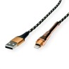 CAVO USB 20 C-LIGHTNING 1MT MM SUPPORTO SMARTPHONE