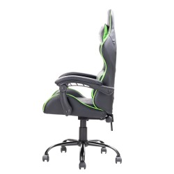SEDIA RHOMBUS PF10 GAMING CHAIR - PVC - NERAVERDE ITCGPF10BG