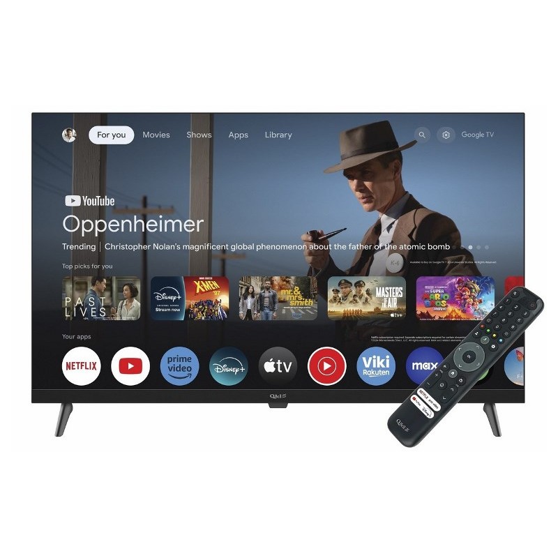 TV LED 32 QT32HGF9A HD SMART GOOGLE TV WIFI DVB-T2