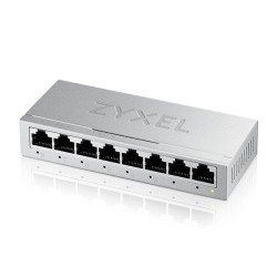 SWITCH 8P GIGABIT ZYXEL METAL CASE 16 GBPS UNMANAGED 8X101001000