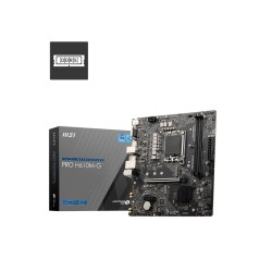 MB MSI PRO H610M-G DDR5 ST1700 MATX 2D5 1M2 4S3 1HDMI 1DP 1VGA 1PCIE