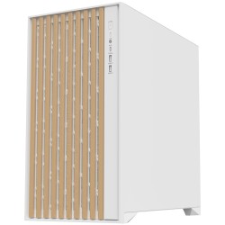 CASE GAMING WOODY ITGCAWO28W - NO ALIMENTATORE - FRONTALE IN LEGNO - BIANCO