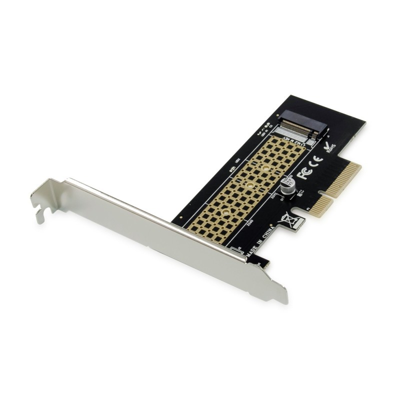 CONTROLLER ADATTATORE INTERNO PCIE PER M2 NVME CON DISSIPATORE EMRICK05BS