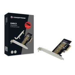 CONTROLLER ADATTATORE INTERNO PCIE PER M2 NVME CON DISSIPATORE EMRICK05BS