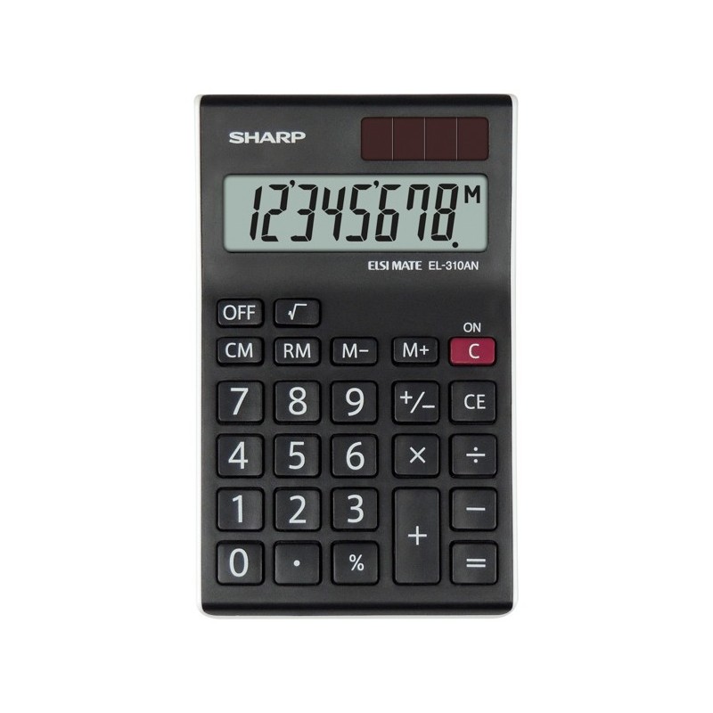 CALCOLATRICE EL310ANWH NERA