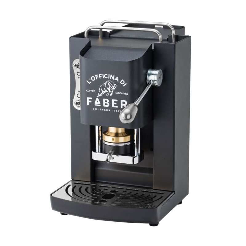 MACCHINA DA CAFF A CIALDE PRO DELUXE MAT BLACK CROMATO