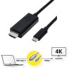 CAVO USB 31 C-HDMI 2MT MM BK 3840X2160 30HZ