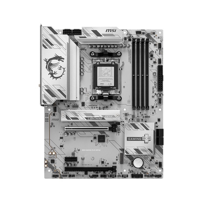 MB MSI B850 GAMING PLUS WIFI6E AM5 4DDR5 4PCIE 4M2 4SATA DPTYPE-C