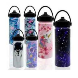 BOTTIGLIA TERMICA 500ML FANTASY - COLORI ASSORTITI - 1 PEZZO