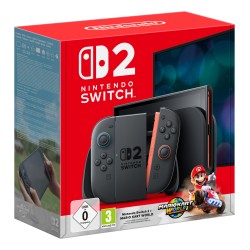 NINTENDO SWITCH 2 NERO ITALIA CONSOLE MARIO KART WORLD