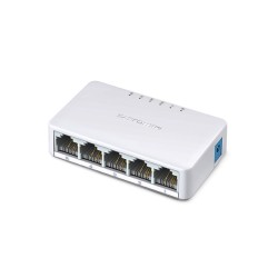 HUB SWITCH RETE 5 PORTE 10100 MS-MS105