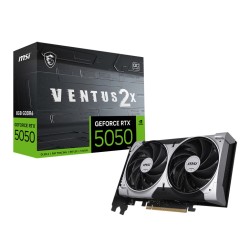 VGA MSI RTX 5050 8GB VENTUS 2X OC 8GB GDDR6 HDMI3DP
