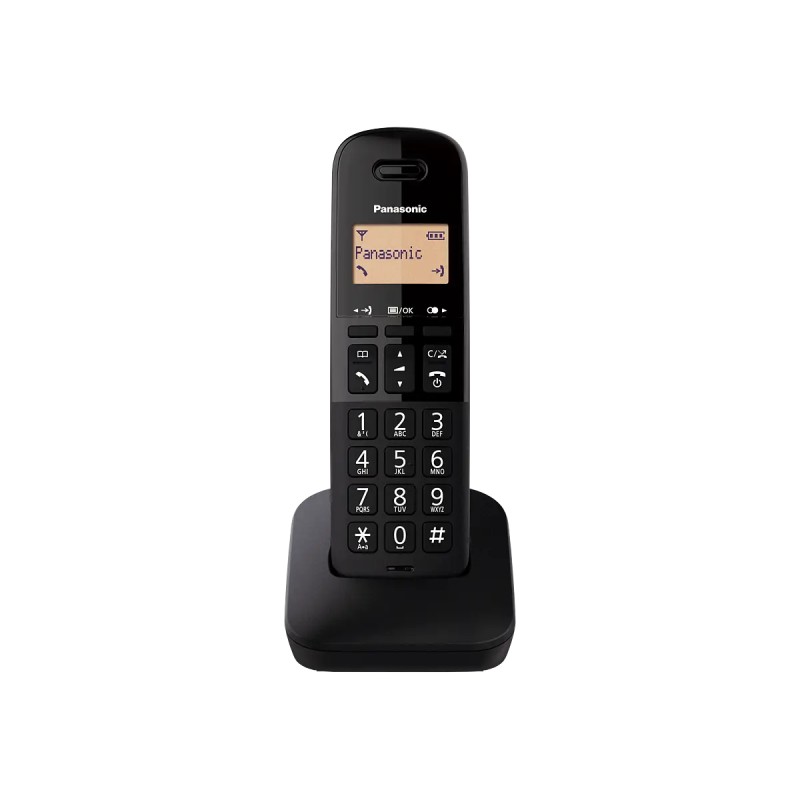 TELEFONO CORDLESS PAN TGB610 NERO ORAID CHIRUBRICA 50 NUM18 ORE