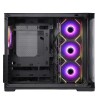 CASE GAMING DARK CAVE CURVED ITGCADCCB - NO ALIMENTATORE - DESIGN CURVO - NERO