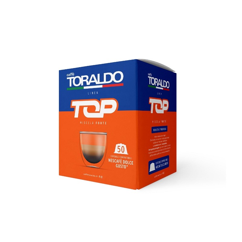 CAPSULE LINEA TOP MISCELA FORTE COMPATIBILE DOLCE GUSTO 50 PZ 107170