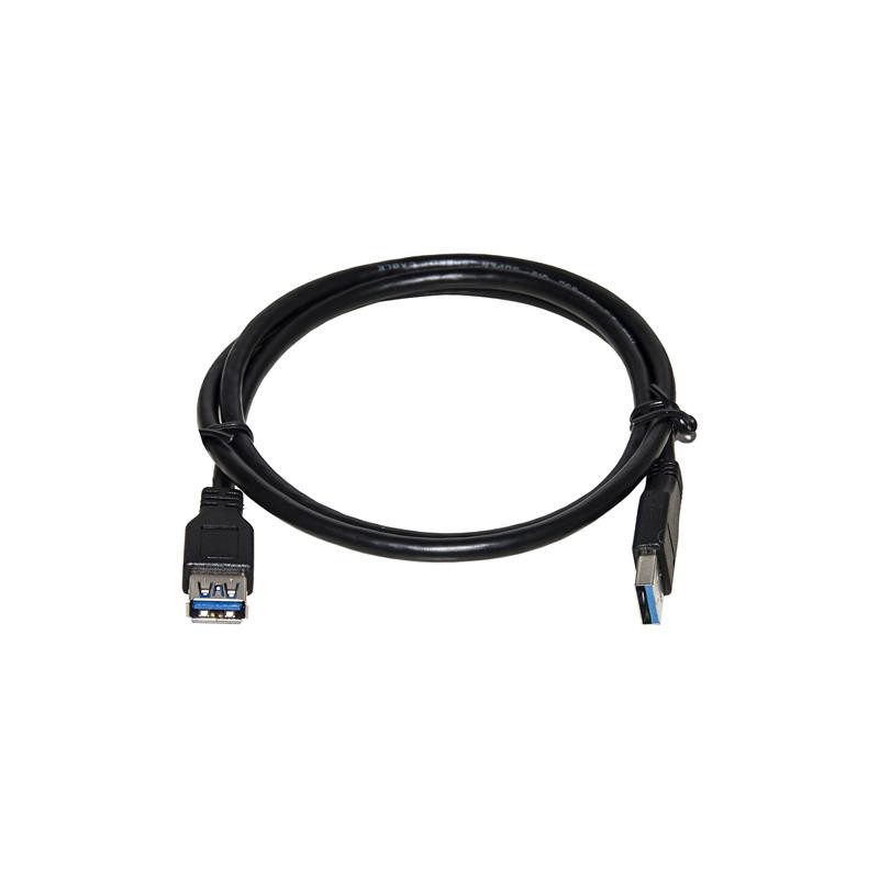 CAVO USB 30 A-A 1MT MF BK PROLUNGA IN RAME