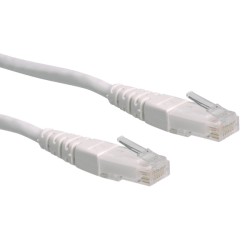 CAVO RETE UTP CAT6 3MT BIANCO NO SCHERMATO