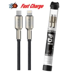 CAVO DATI USB C - LIGHTNING CON ESPOSITORE DEBFZALC096