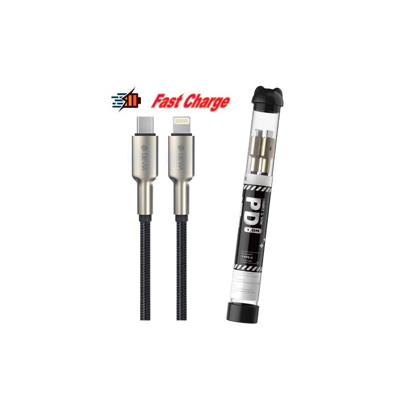 CAVO DATI USB C - LIGHTNING CON ESPOSITORE DEBFZALC096