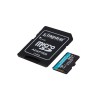SD MICRO 64GB CL10 UHS-I CON ADATT 200MBS LET160MBS SCRITKINGSTON