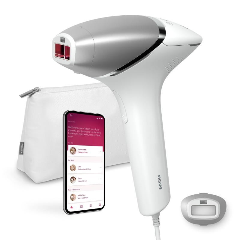 PHILIPS LUCE PULSATA CORPO VISO SENSORE FOTOTIPO BRI94000 PRESTIGE