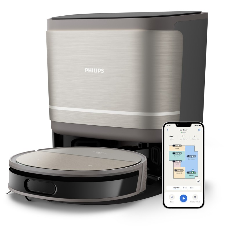 ASPIRAPOLVERE ROBOT  XU910010 ASPIRA E LAVA CON SERBATOIO