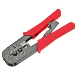 PINZA UNIVERSALE PER CRIMPARE CONNETTORI 68POLI RJ11RJ12RJ45