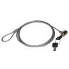 CAVO LUCCHETTO SICUREZZA NOTEBOOK 15MT CHIUSURA CON CHIAVE