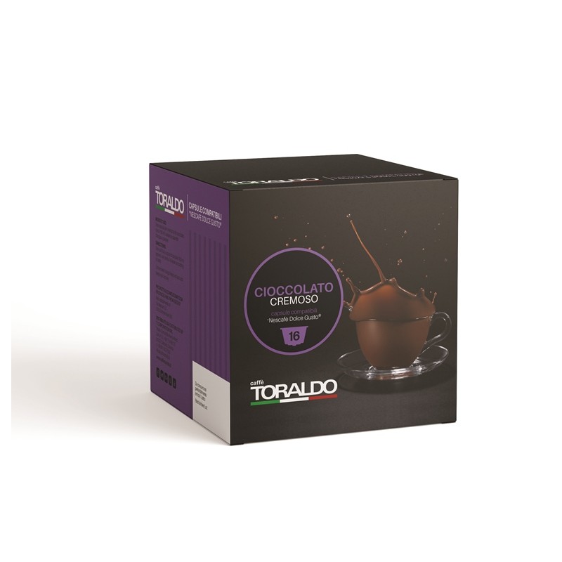 CAPSULE CIOCCOLATO 20GR COMPATIBILE DOLCE GUSTO 16 PZ 303026