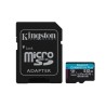 SD MICRO 512GB CL10 UHS-I CON ADATT 200MBS LET160MBS SCRITKINGSTON