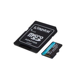 SD MICRO 512GB CL10 UHS-I CON ADATT 200MBS LET160MBS SCRITKINGSTON