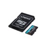 SD MICRO 512GB CL10 UHS-I CON ADATT 200MBS LET160MBS SCRITKINGSTON