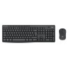 TASTIERA MK370 LOG WIRELESS+MOUSE USB SILENT NERO