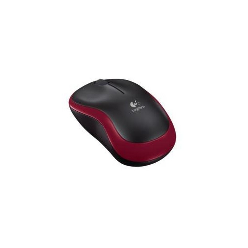 MOUSE M185 NEROROSSO WIRELESS