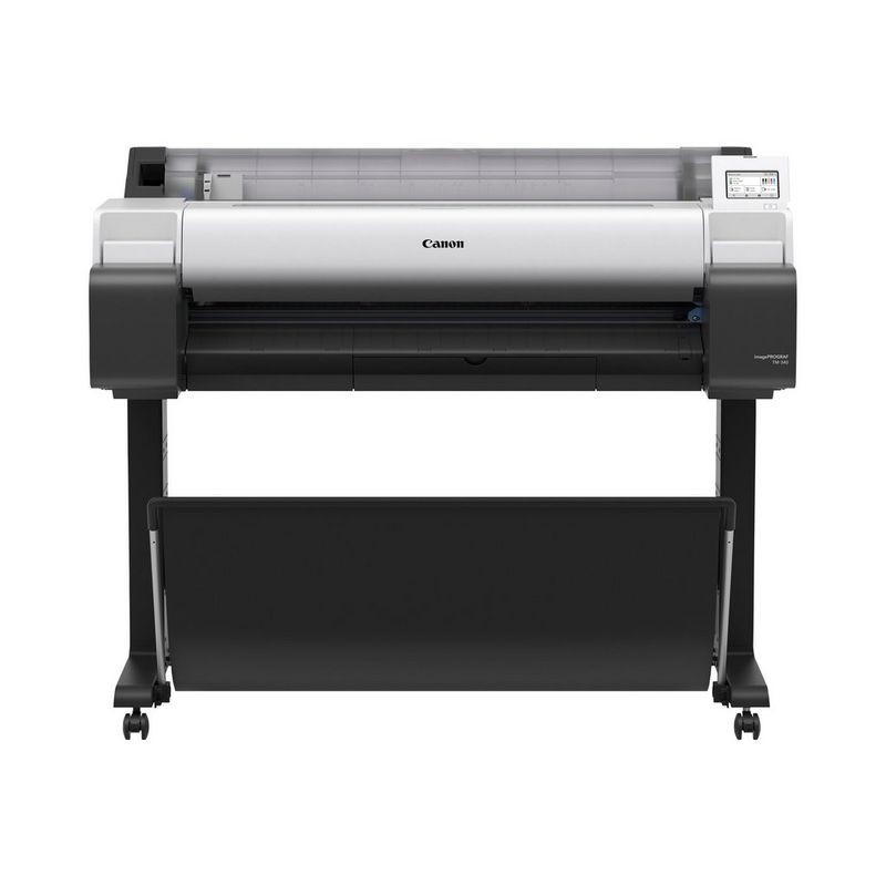 PLOTTER A0 36 CANON TM-340 LAN 5 COLORI CON TAGLIERINA CON STAND