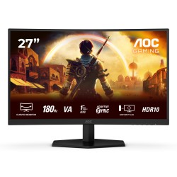 MON 27VA  FHD 2XHDMI DP 180HZ MM AOC C27G42E CURVED