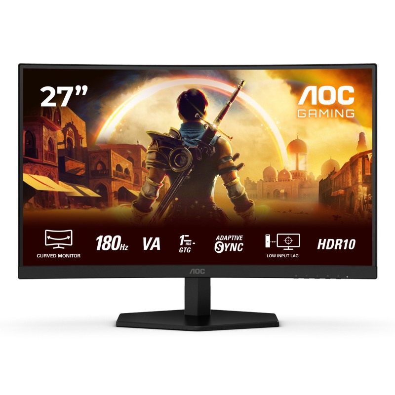 MON 27VA  FHD 2XHDMI DP 180HZ MM AOC C27G42E CURVED