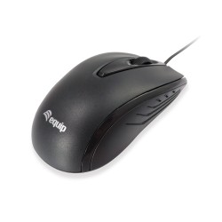 MOUSE OTTICO USB 1000 DPI BK 3 TASTI COMPATTO PLUGPLAY