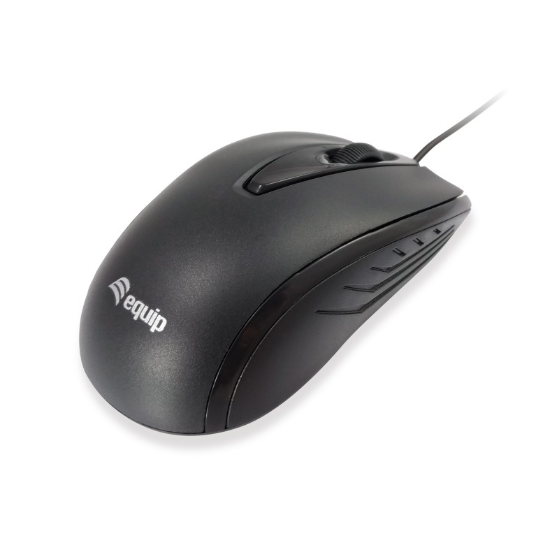 MOUSE OTTICO USB 1000 DPI BK 3 TASTI COMPATTO PLUGPLAY
