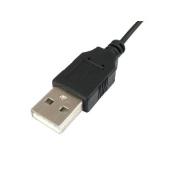 MOUSE OTTICO USB 1000 DPI BK 3 TASTI COMPATTO PLUGPLAY